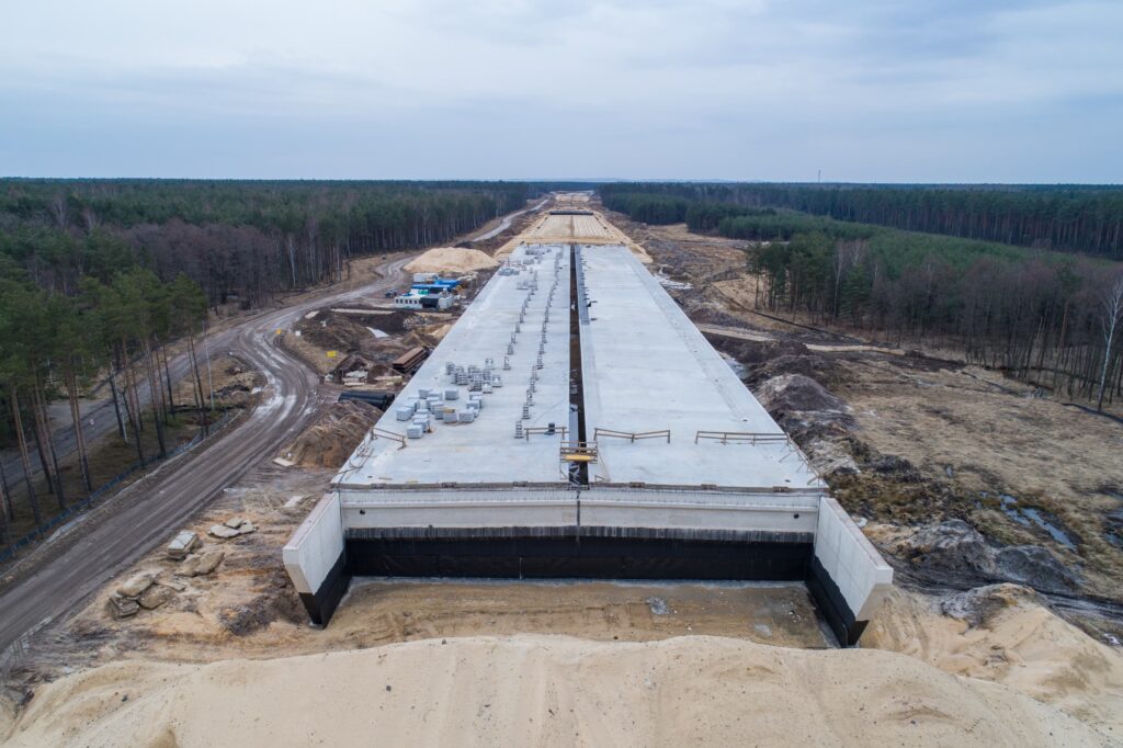 Estakada 403 na trasie A1 Woźniki-Częstochowa.